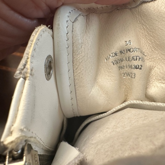 ❤️ BNIB ZADIG & VOLTAIRE HIGH FLASH CHUNKY SMOOTH CALF LEATHER SNEAKERS - Picture 14 of 15